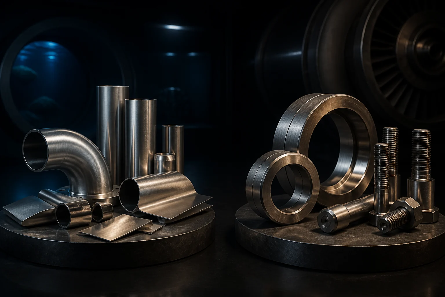 工程师对比 Alloy 625 与 Alloy 718 的强化路径